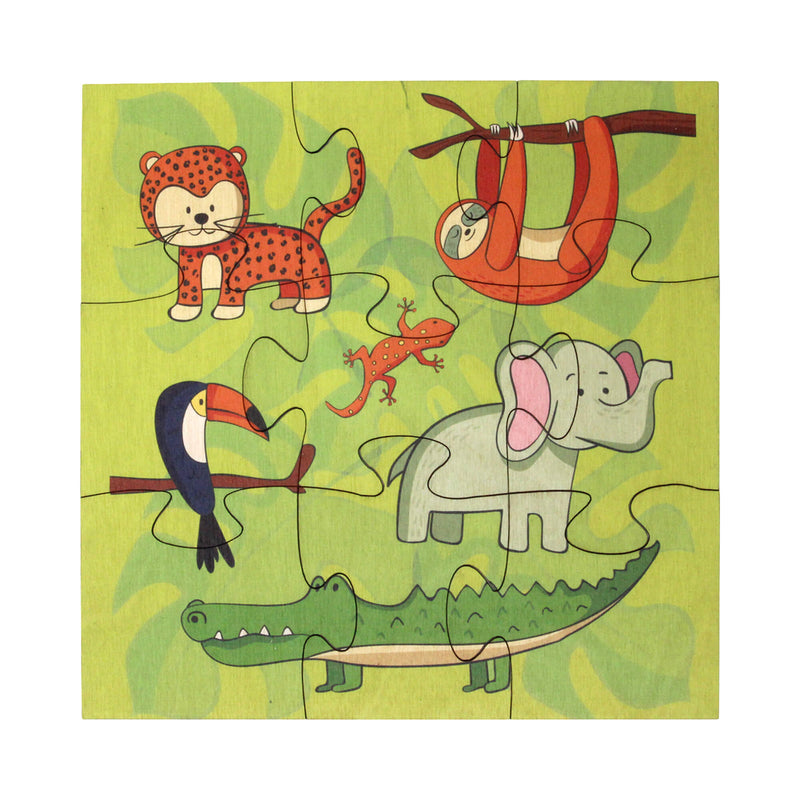 Games To Go 2-Sided Animals Puzzle