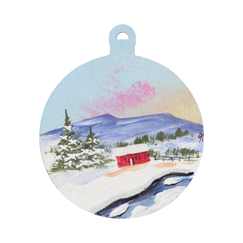 Ball Handpainted Ornament