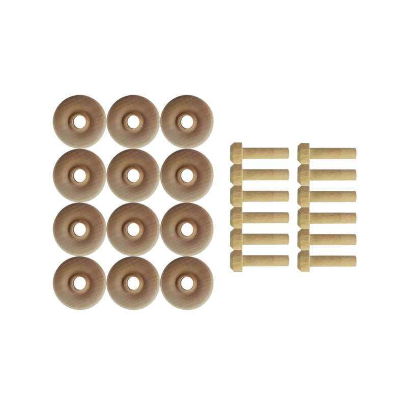 Wheels with Pegs